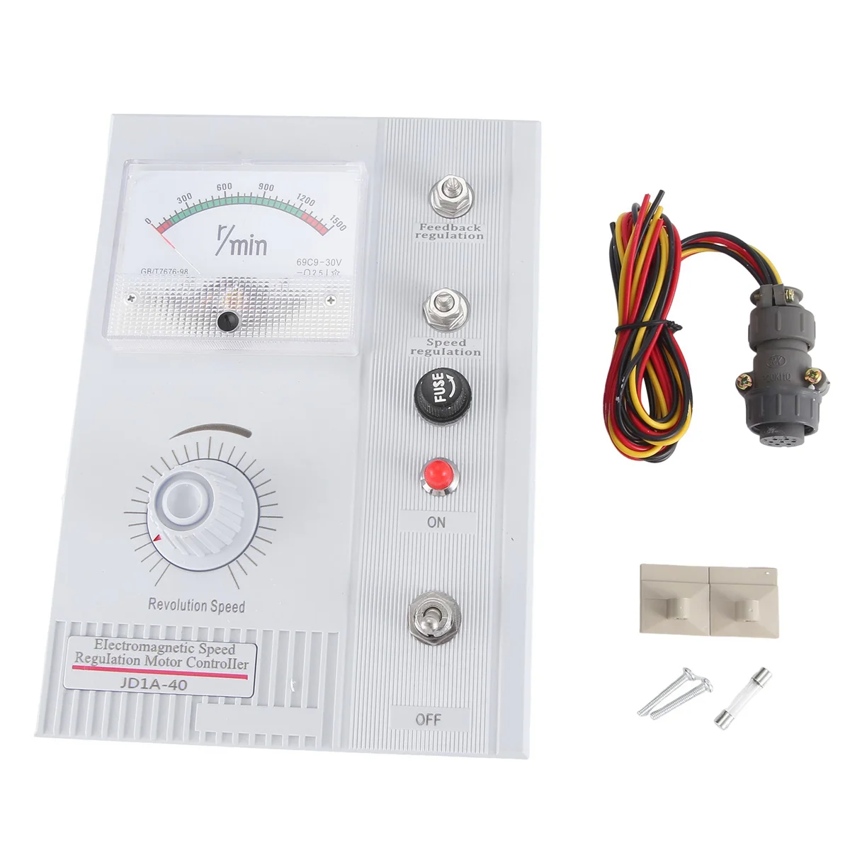 Hot Jd1A-40 Ac Motor Speed Controller 15-40Kw Dc 90V 5A มอเตอร์ความเร็ว Pinpoint Regulator 132-1320Rpm Controller Ip55 ป้องกันฝุ่น