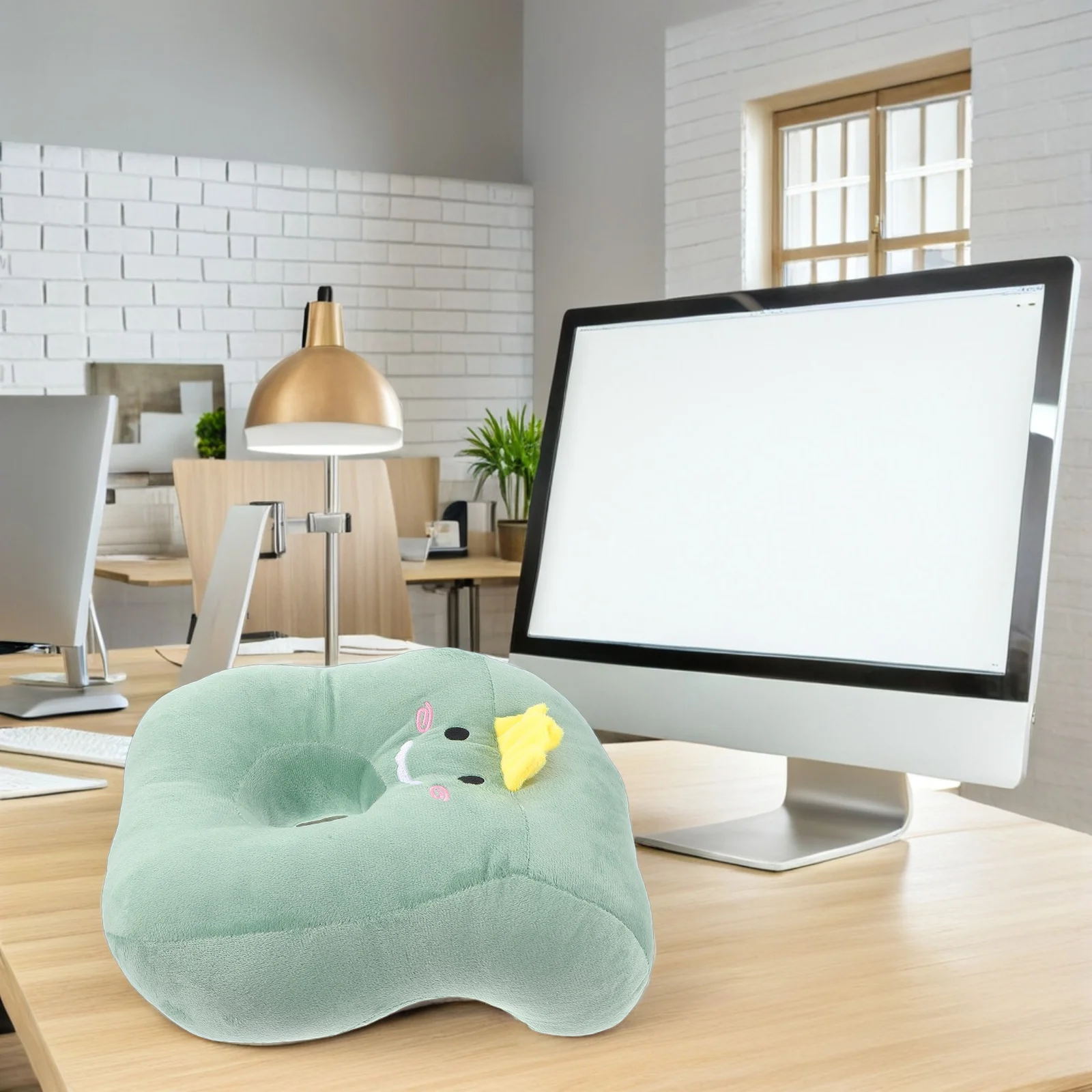 

Wear-Resistant Nap Pillow Pearl Cotton Ergonomic Comfortable Sleep Pillow Convenient Nap Cushion Office School Home Desktop