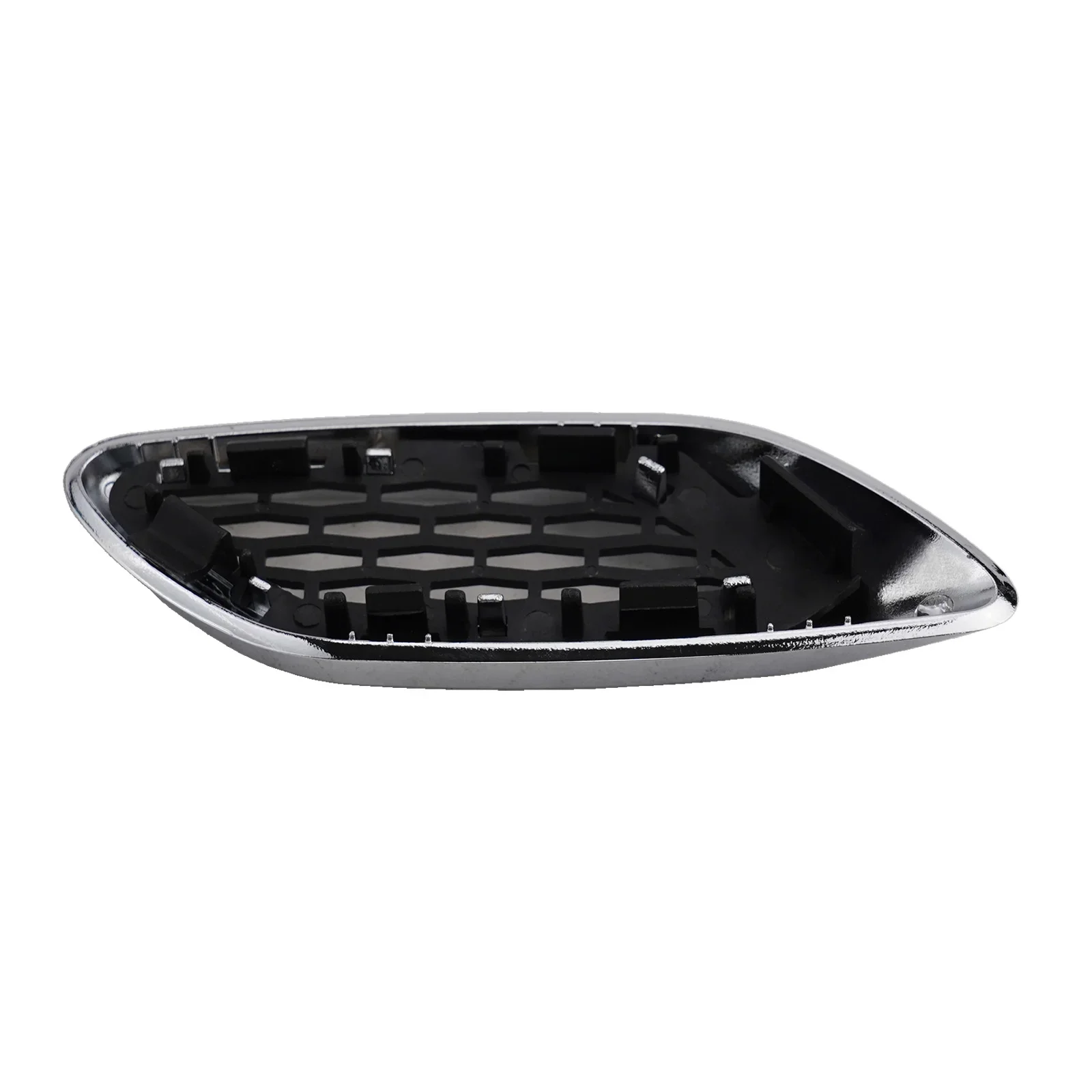 Fender Side Trim Chrome Fender Air Vent Replacement Part Air Outlet Direct Replacement Front Placement Left Placement