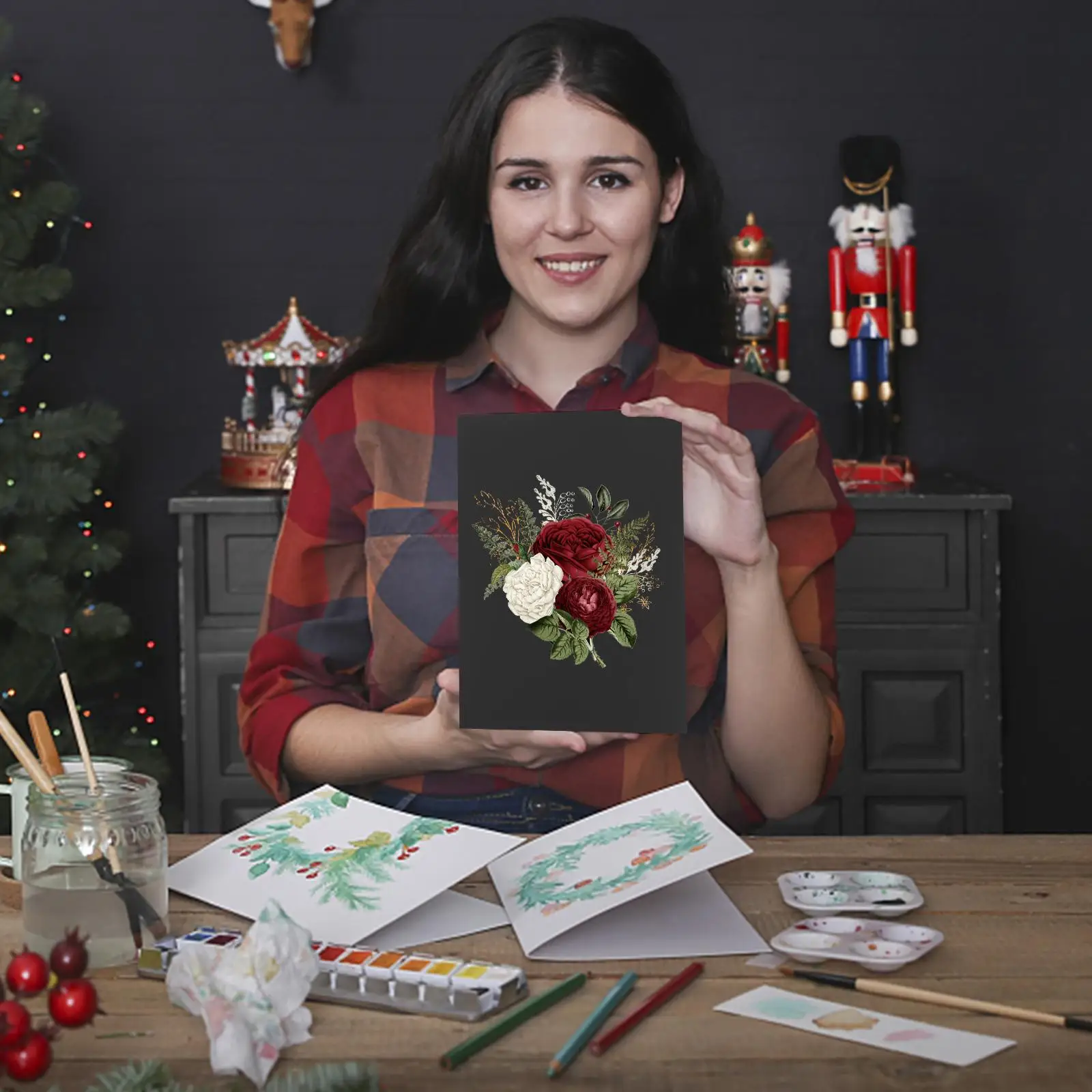 20 Sheets Paper A4 Card Stock Paper 250g Thick Craft Blank Papers For Print Blank Print Cards for Projects