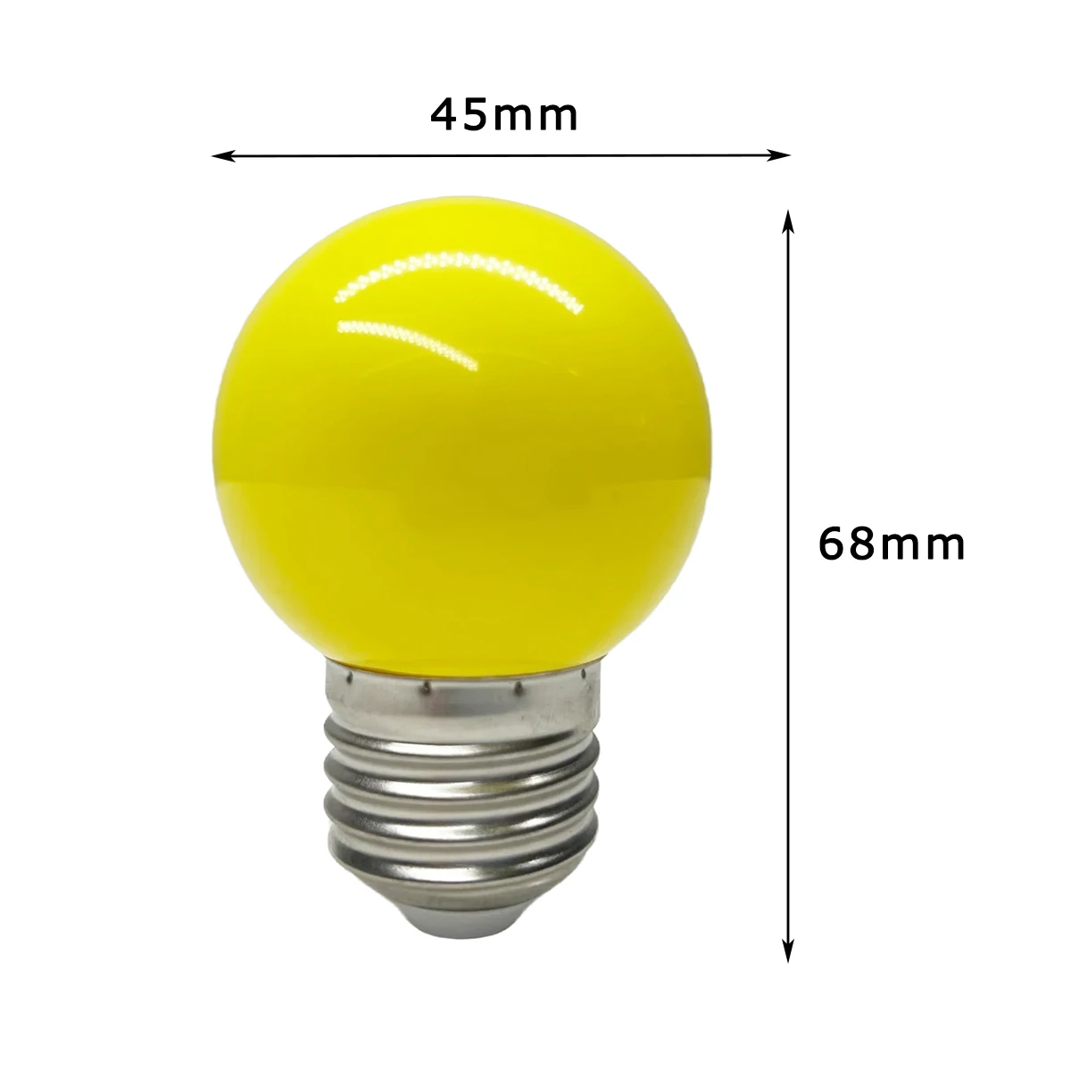 G45 Colorful LED Globe Light Bulbs E27 B22 2W 110V 220V Replace 20W Halogen Lamps For Holiday Party Festival Xmas Decoration