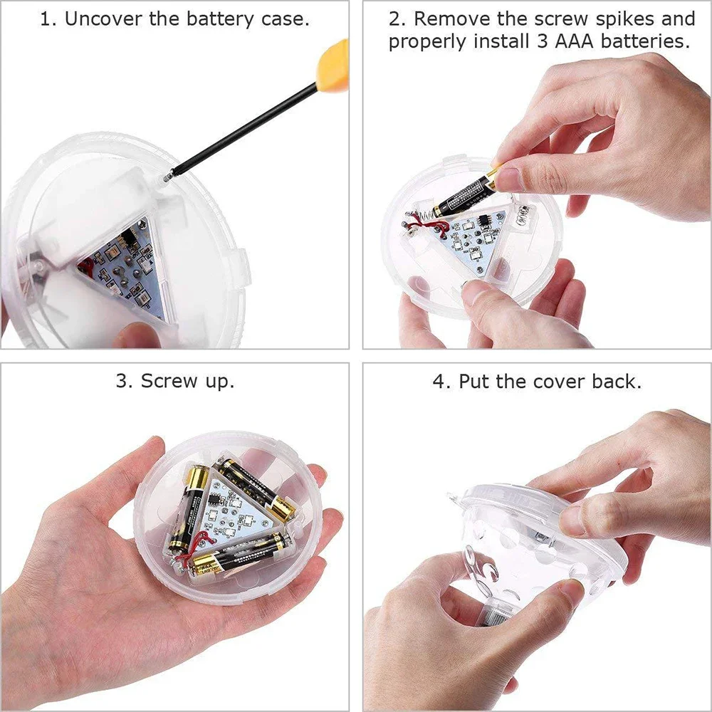 Floating Underwater Light RGB Submersible LED Disco Light Glow Show Swimming Pool Hot Tub Spa Lamp Bath Light