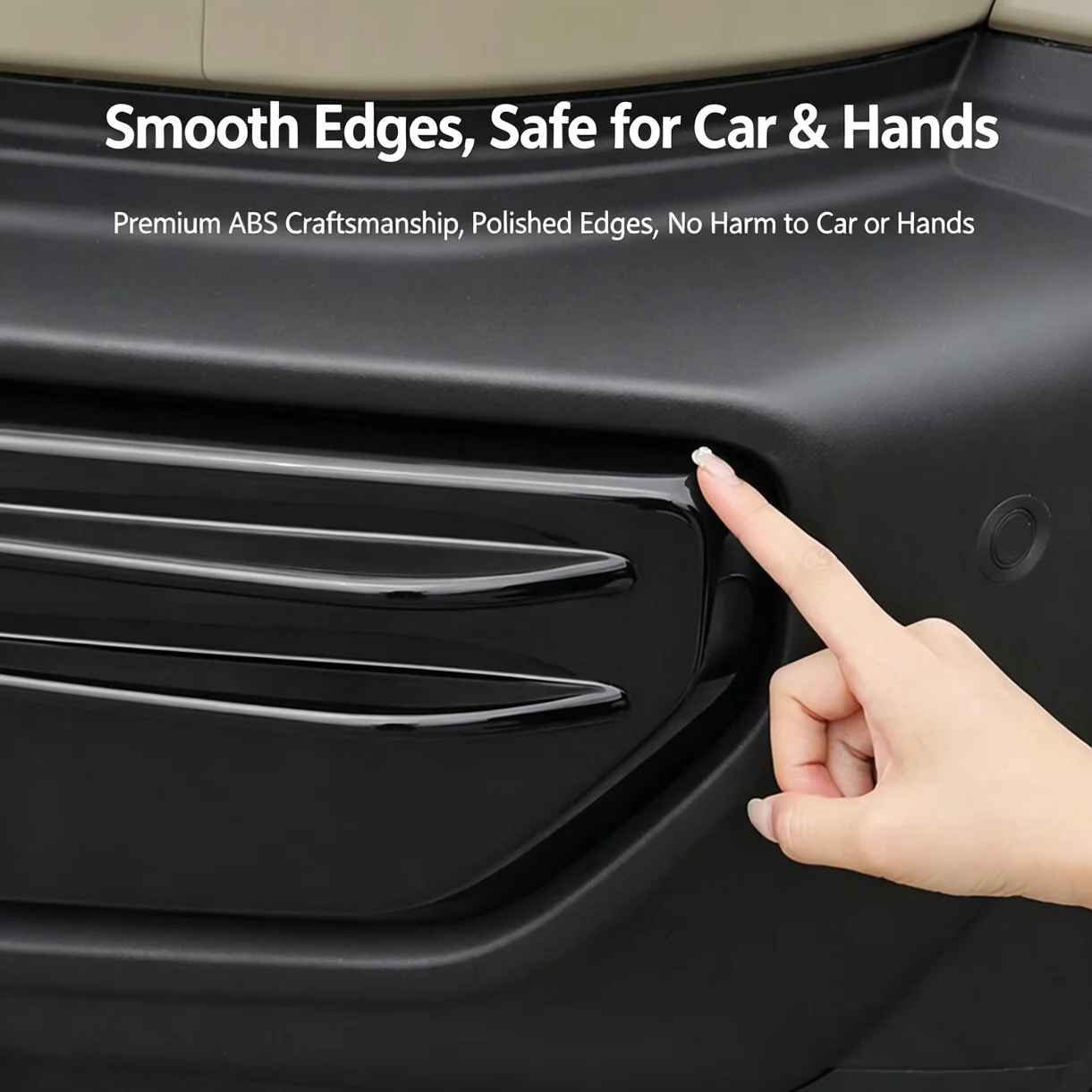 For Chery ICAUR ICAR V27 Car Radar Protective Cover Front and Rear Bumper Guard Cap Anti-Collision Exterior Modification Parts view 5