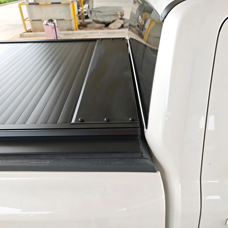

FOR Great Wall Poer Aluminum Ruck Cover Pickup Roller Lid Cover Ford Ranger Waterproof Anti Theft Lock Pickup Tonneau Cover