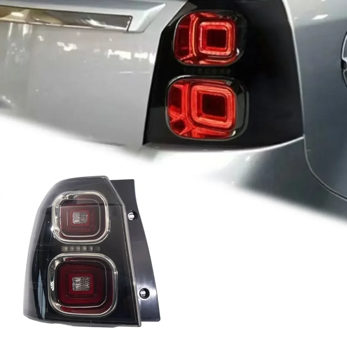 1 Unit New Assembly LED Taillight Bumper Backup Light with Red Lens for Freelander 2 2006-2015