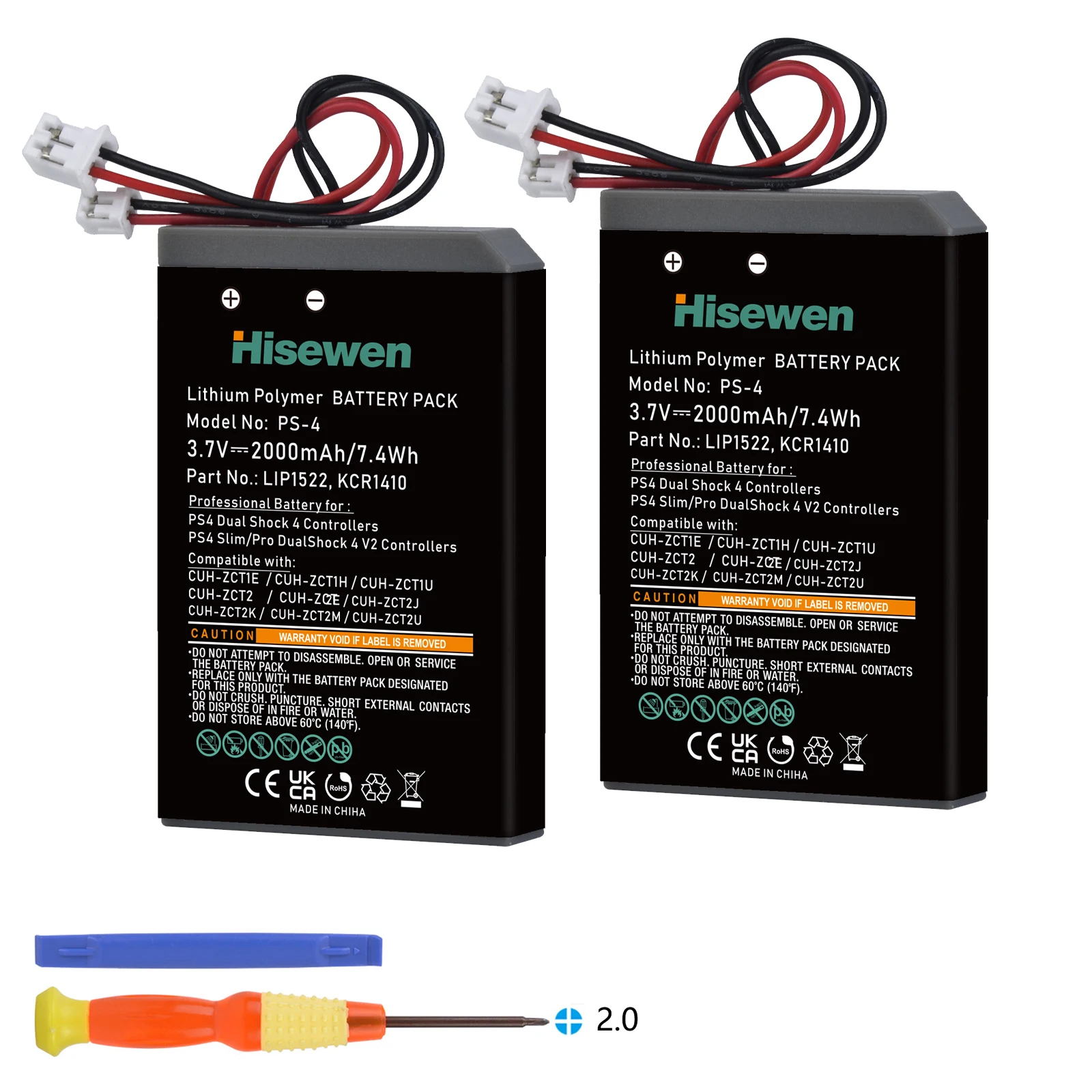 vhbw Akku für Sony CUH-ZCT1E Controller (800 mAh vhbw Akku für Sony CUH-ZCT1E Controller (800 mAh