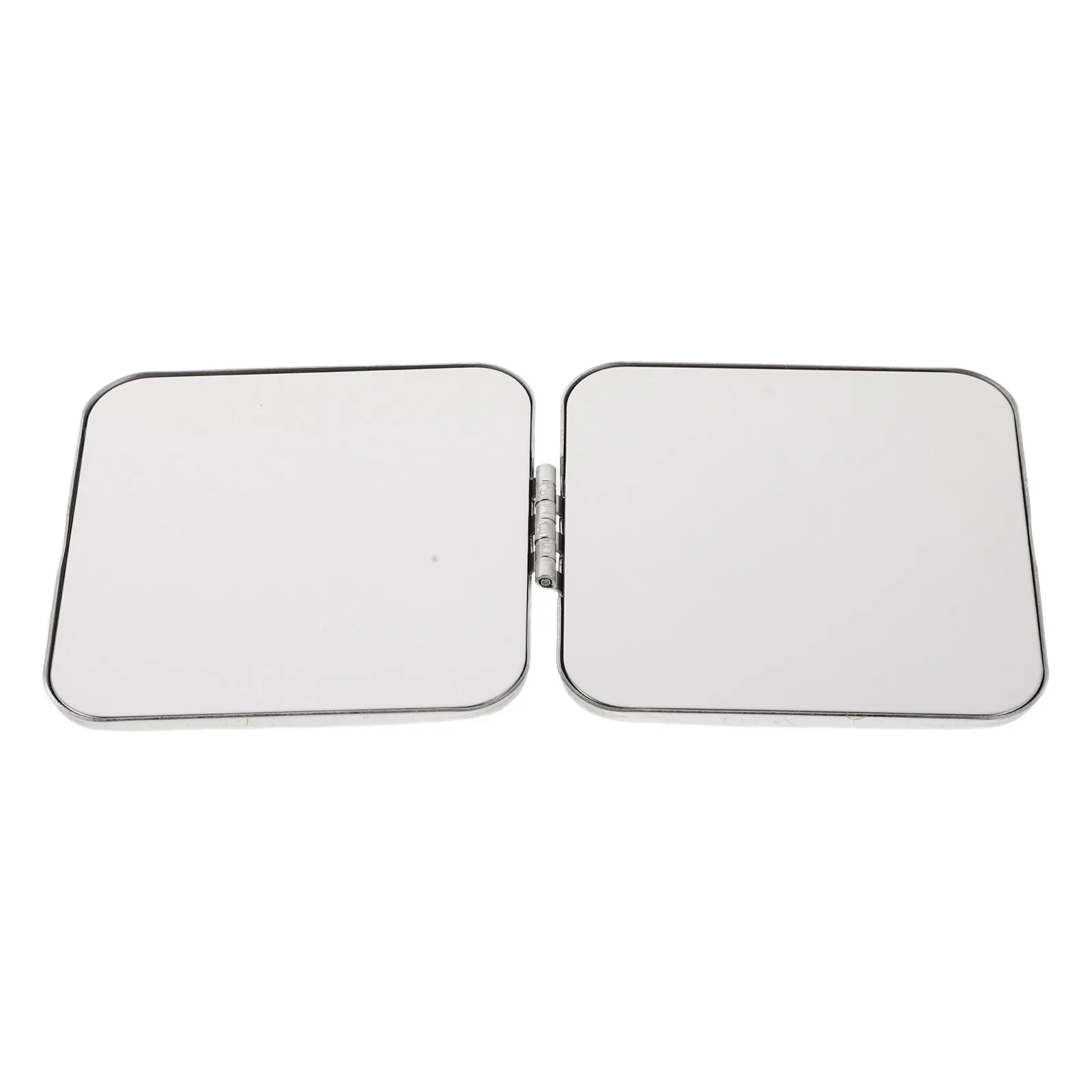 

Mini Square Double-Sided Portable Pocket Mirror with Flip-Top Cover Compact Folding Glass for Travel Office Purse