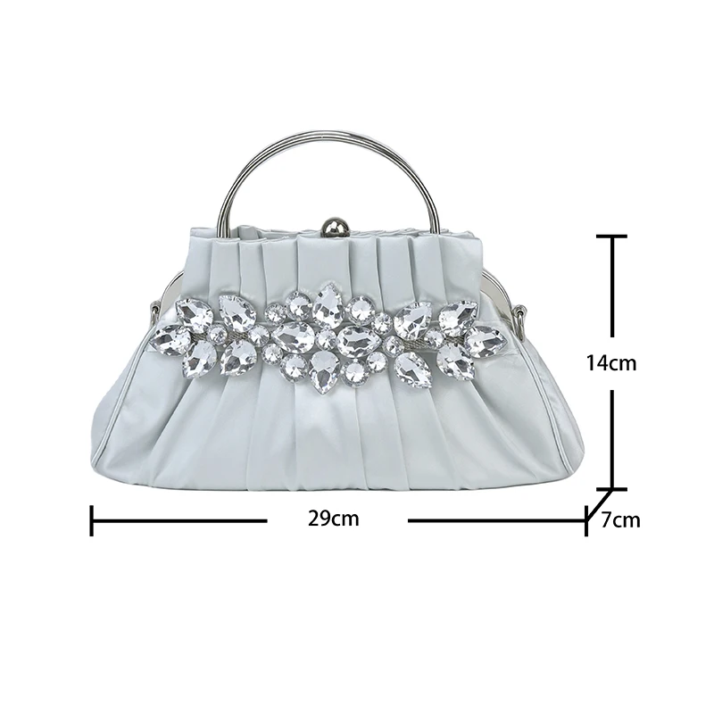 Stylowa i elegancka kopertówka Nowa gorąca torba obiadowa Bride Bridesmaid Wedding Ladies Handbag Handbag Crossbody Bag Luxury Bag 2024