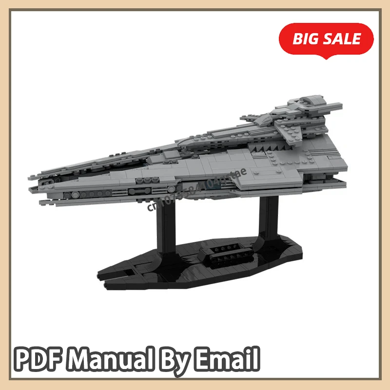 

Space Series Battlecruiser High-tech Interstellar MOC Technology Building Blocks Model Toys Children's Puzzle Gifts