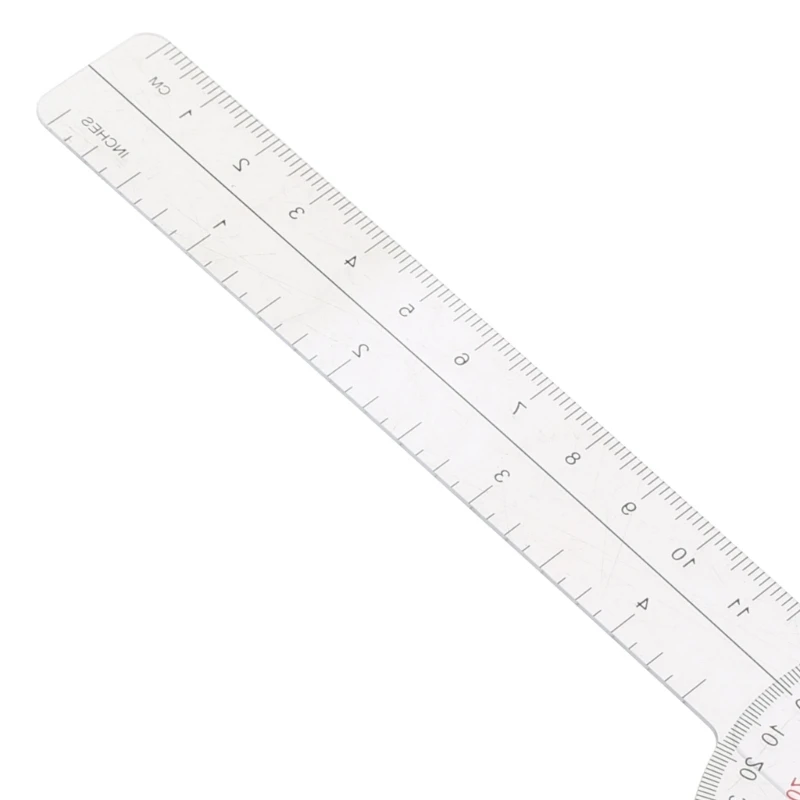 Goniometer Transparent Orthopedic Ruler Plastic Goniometer 360 Degree for Body Measuring Tape Goniometer Dropship