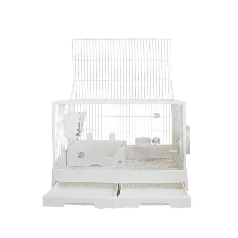 Rabbit Cage Dayang Rabbit Cage Rabbit Cage Anti-Spray Urine Household Extra Large Guinea Pig Automatic Manure