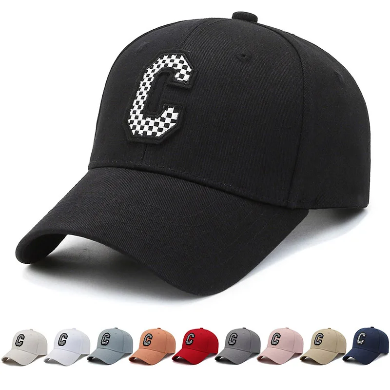 Baseball Hat Vintage Letter C Hat Golf Dad Hat Adjustable Original Classic Cotton Hat Non Construction Hat Men's and Women's