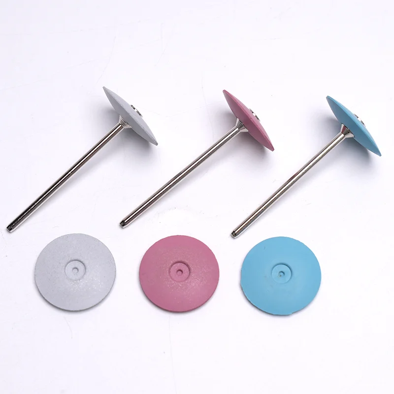 20PCS Silicone Polishing Wheel Disc Durable Disc Shaped Grinding Head for Jewelry Polishing Metal Stone & Gemstone Finishing