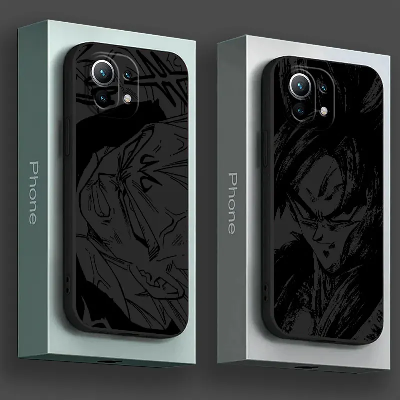 

Super Saiyans Vegeta Goku Frieza Anime Phone Case For Xiaomi 15T 14T Pro 13T 11T 15 Ultra Poco X7 F7 M7 Pro X3 X6 F6 Soft Cover