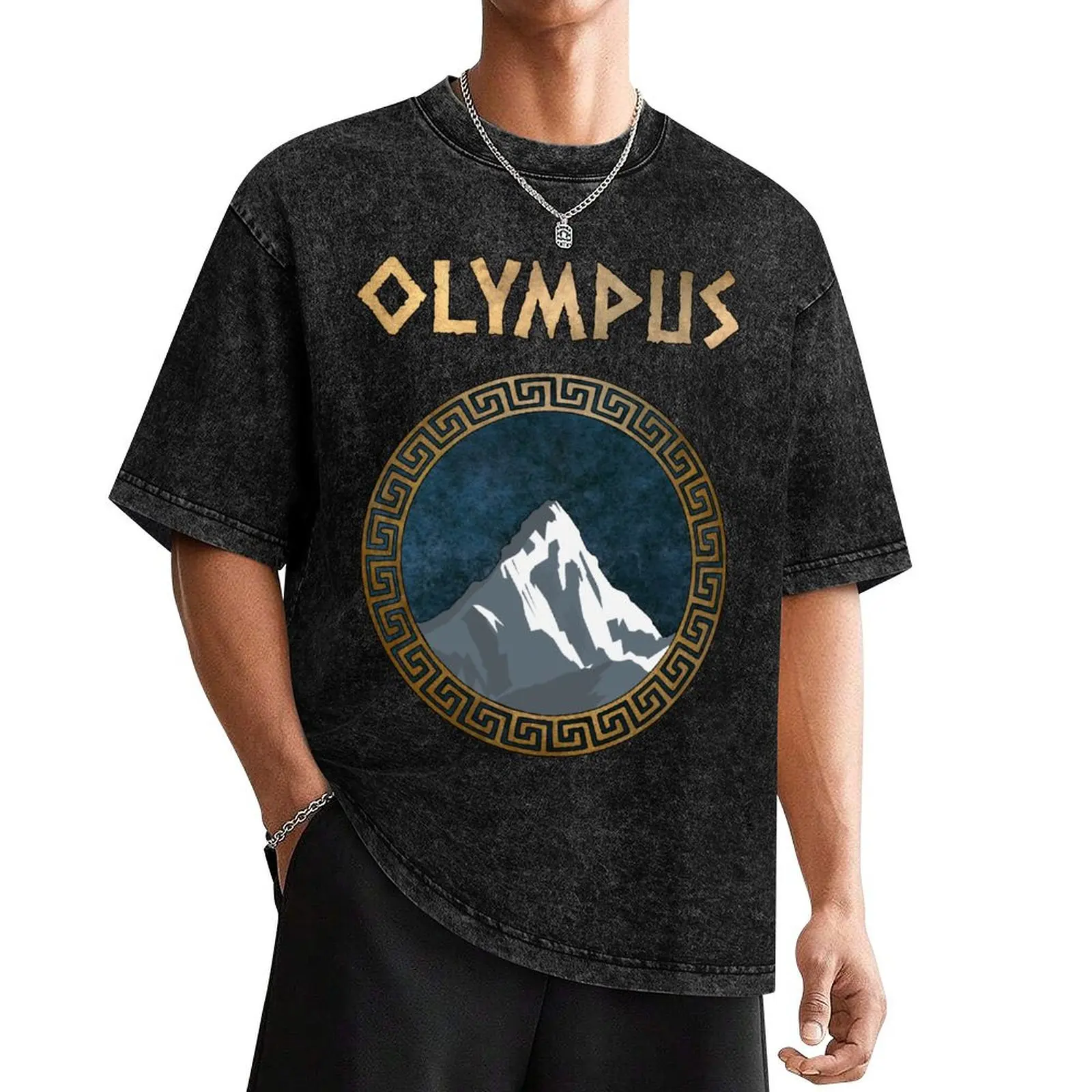 Olympus Ancient Greece Mount Olympus Greek Gods Symbol T-Shirt customs vintage clothes mens clothes