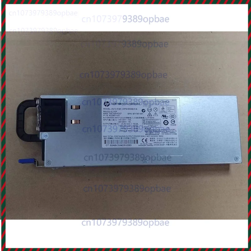 

For HP 160 G8 Gen8 server power supply 500W 622381-001 671797-001 DPS-500AB-3