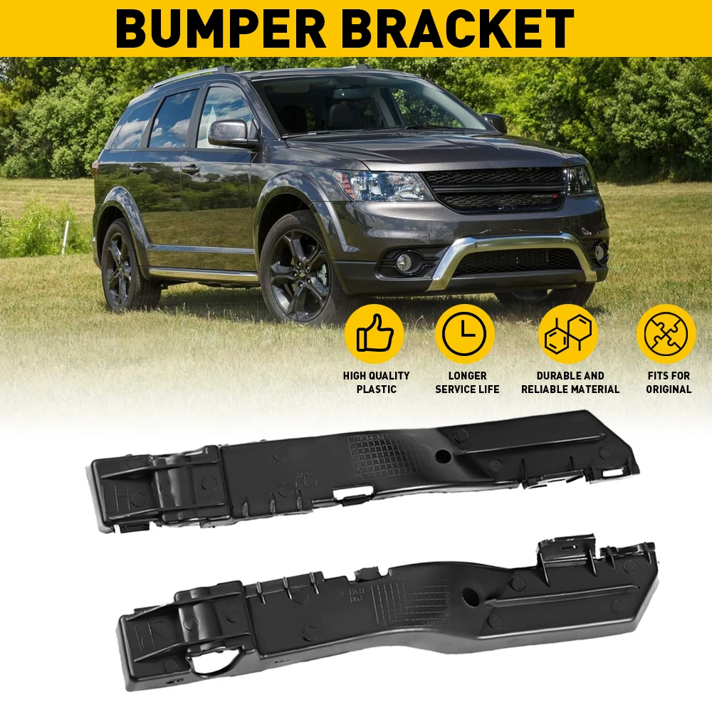 14425643 14450806 Left+Right Bumper Support Bracket Fit For Dodge Journey AVP Base Crew Crossroad GT Limited R/T Rallye SE Plus