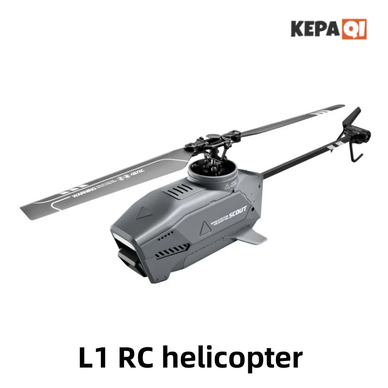 Helicóptero de control remoto L1 mini Black bee, helicóptero de paleta única de cuatro canales, fotografía aérea, juguete de Dron, nuevo