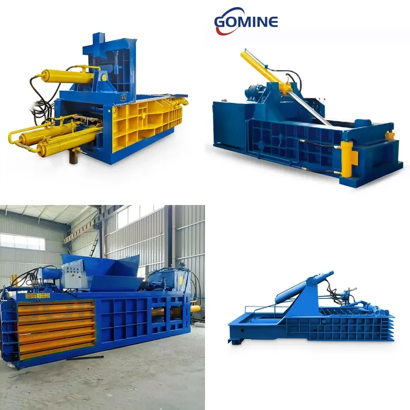 Recycling Machine 2026 Film Waste Carton Compressed Plastic Bottle Can Pressing Machine Hydraulic Press and Baling Machine
