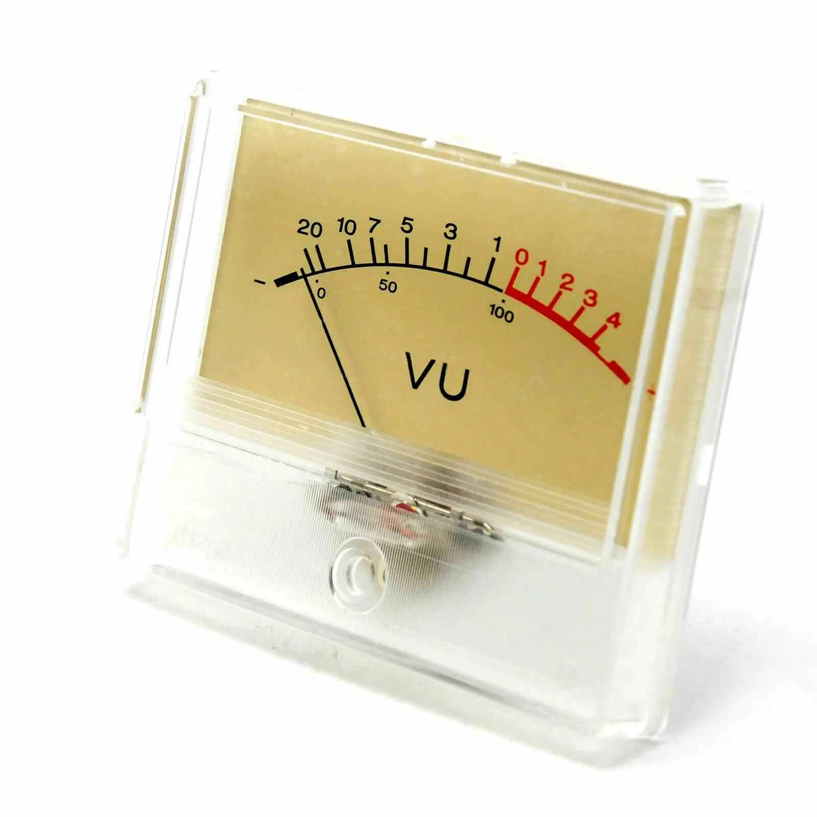 2pcs T-90 VU Meter DB Level Header Chassis Backlight W/1pc Driver Board