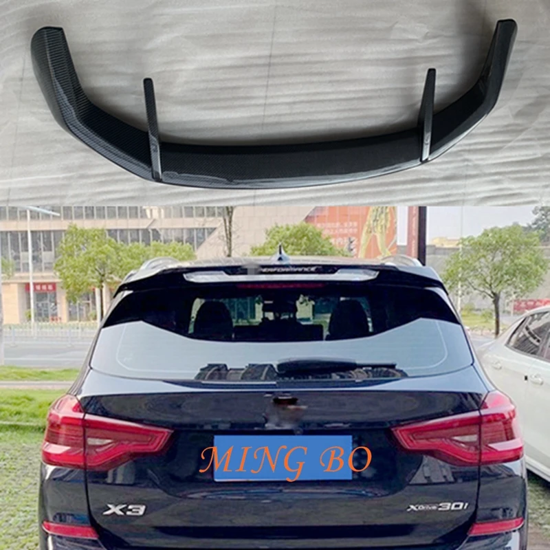 

FOR BMW X3 G01 real carbon fiber and Forged carbon rear spoiler tail wing trunk lid car styling