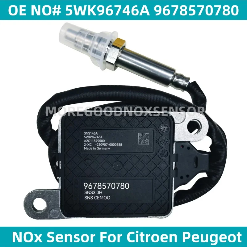 5WK96746A 9678570780 Original NEW Nitrogen Oxide Sensor For Peugeot 208 308 5008 Citroen C3 C4 1.6 2.0 HDi 2012-2021