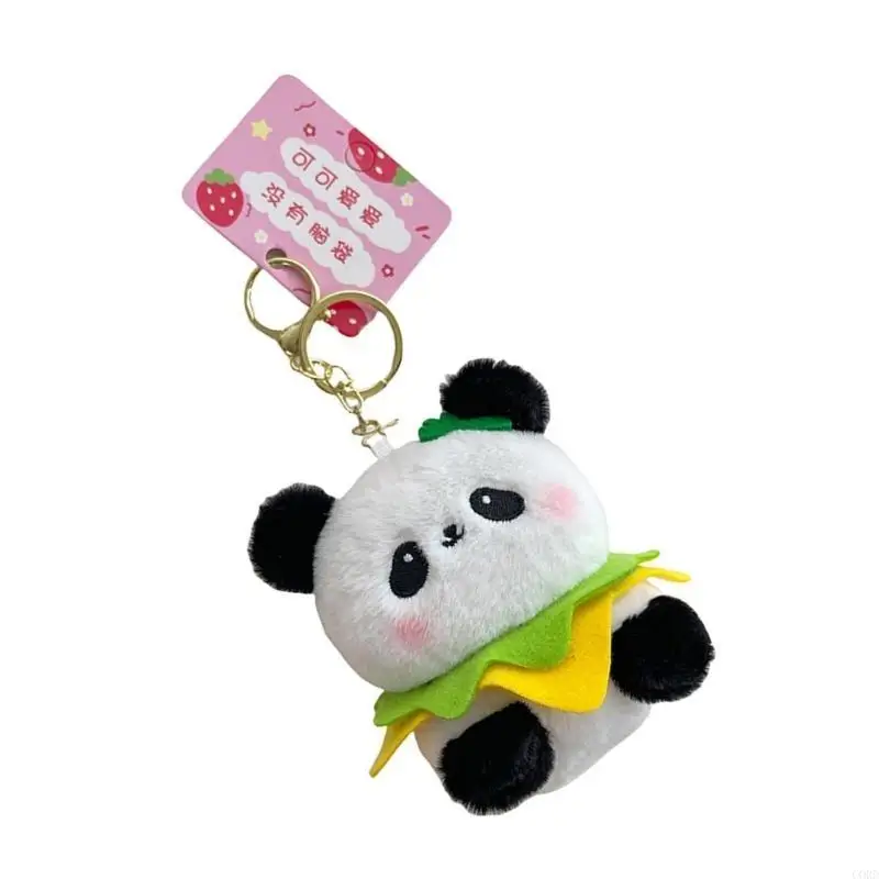 

CORD Sturdy PP Cotton Animal Keychain Portable and Stylish for Everyday Use