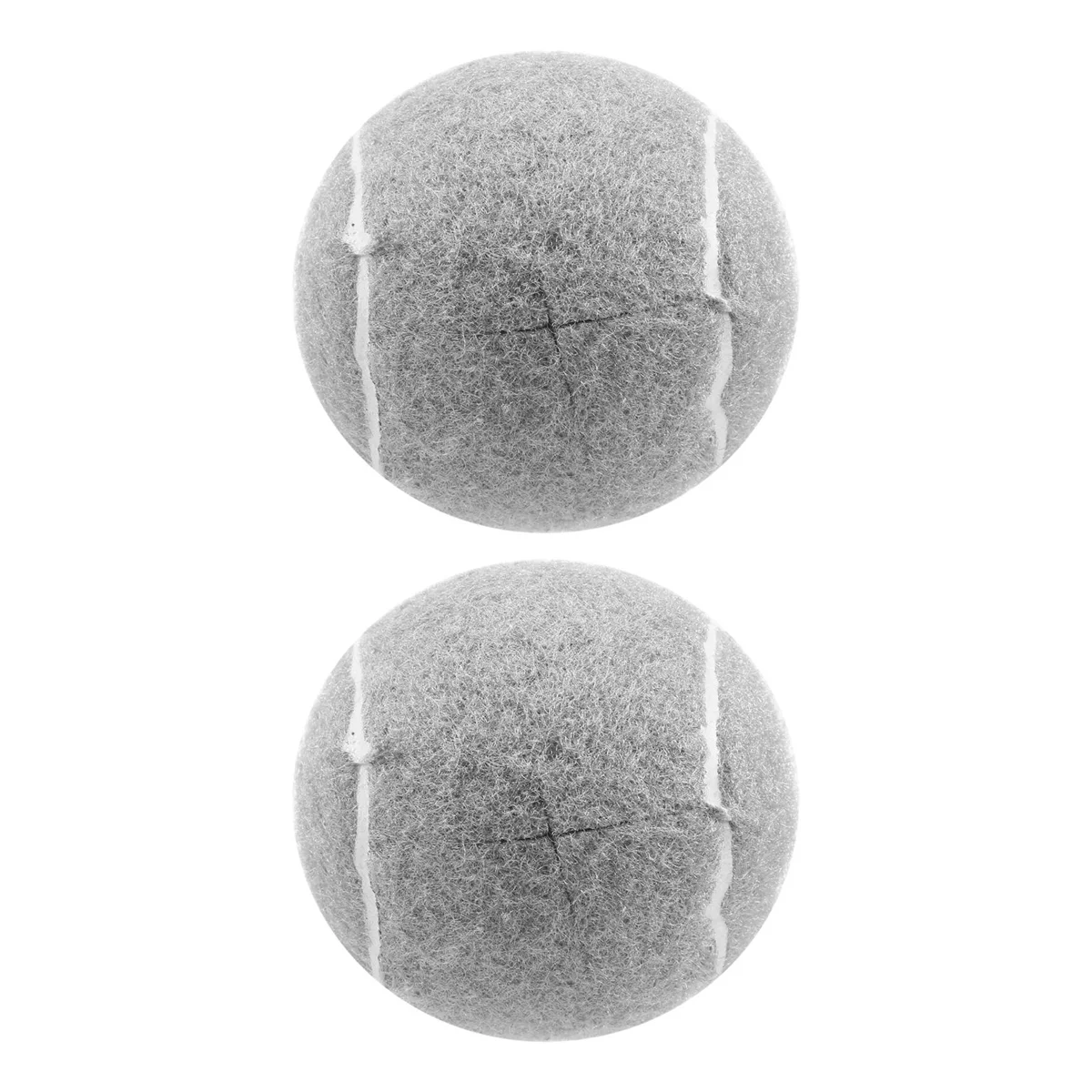 

Y02A2 PCS Precut Walker Tennis Ball for Furniture Legs and Floor Protection, Heavy Duty Long Lasting Felt Pad Covering,Grey