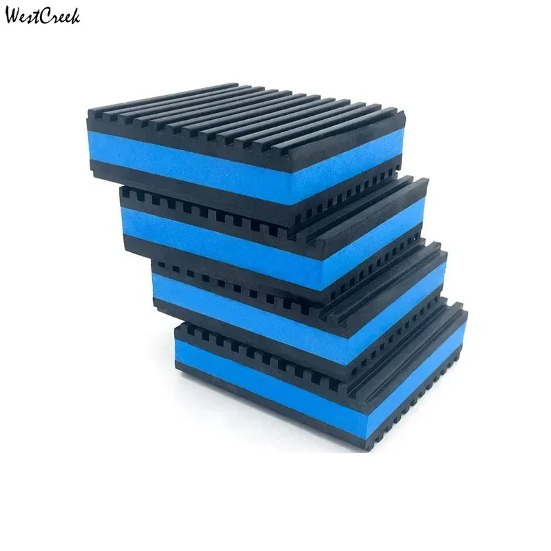 

WESTCREEK Rubber Anti-Vibration Pad for HVAC Air Compressor Washer Dryer Air Conditioner Units with EVA Center Isolation Pads