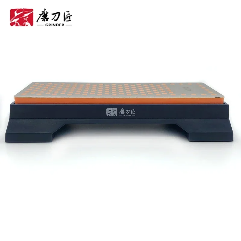 TAIDEA Diamond Grindstone Double-side Sharpening Stone 600/1000Grit Professional Knife Sharpening System Non-slip Base Wetstone