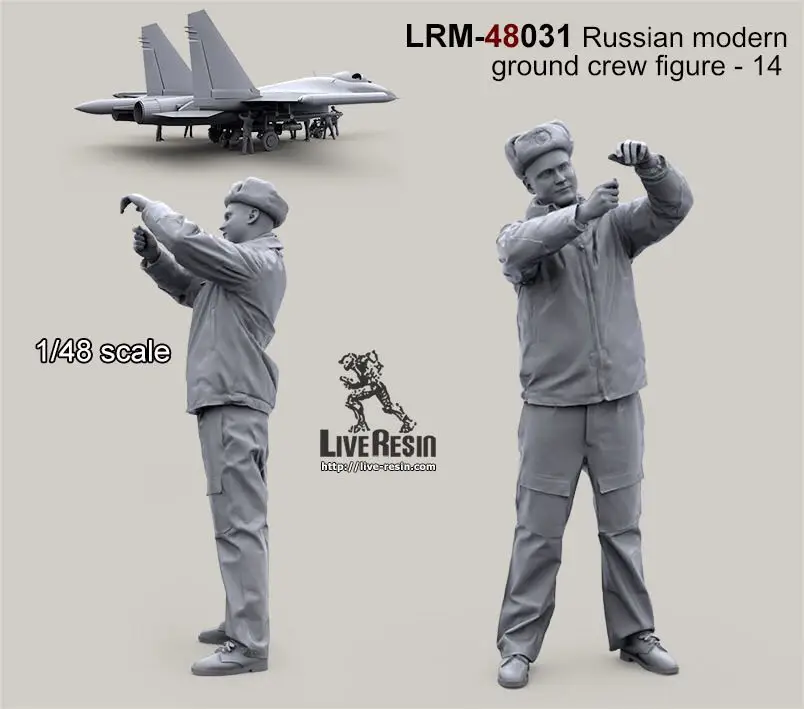 1/48  Resin Model Figure GK， Unassembled and unpainted kit