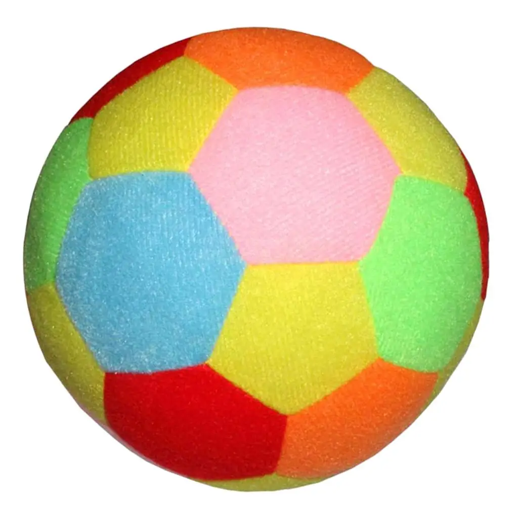 Soft Soccer Ball Football Rattle Toy for Sports Toys Colorful for Baby