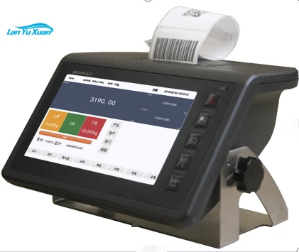 

Smart Scale Touchable Weighing Indictor for Label Barcode Printing Scale Load Cell Connector Indicator