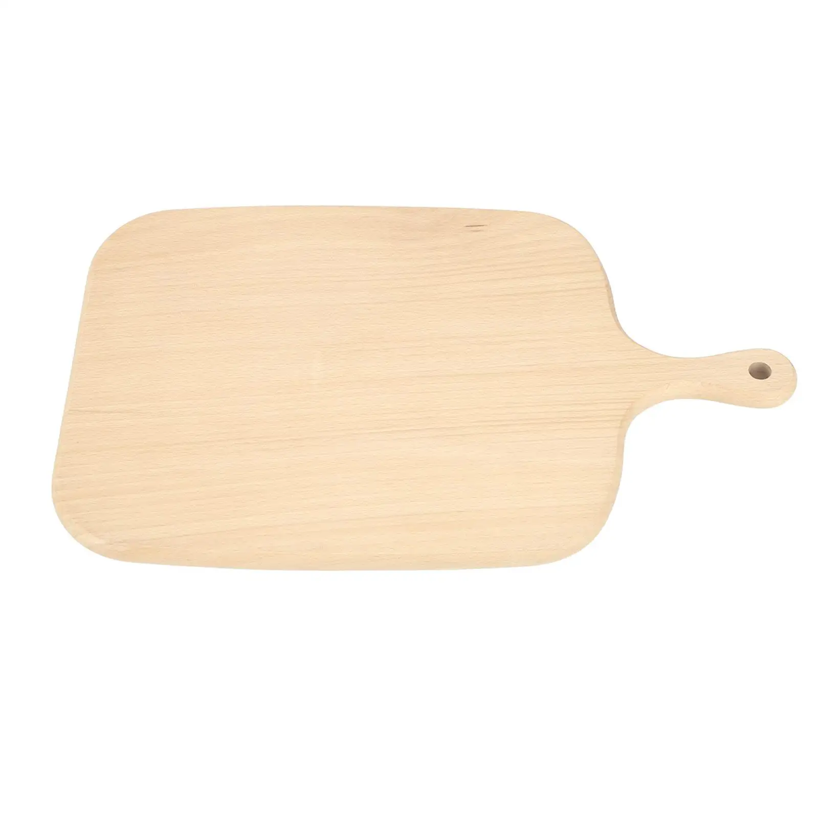 Modern Beech Wood Cheese Board - Simple Cutting Board for kitchen & Entertaining