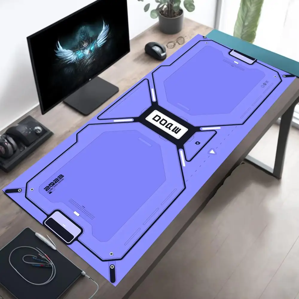 Nowa prosta czarna podkładka pod mysz Duża podkładka pod mysz do laptopa XXL Duża podkładka pod mysz do gier Antypoślizgowe gumowe podkładki na biurko PC — zdjęcie produktu 2