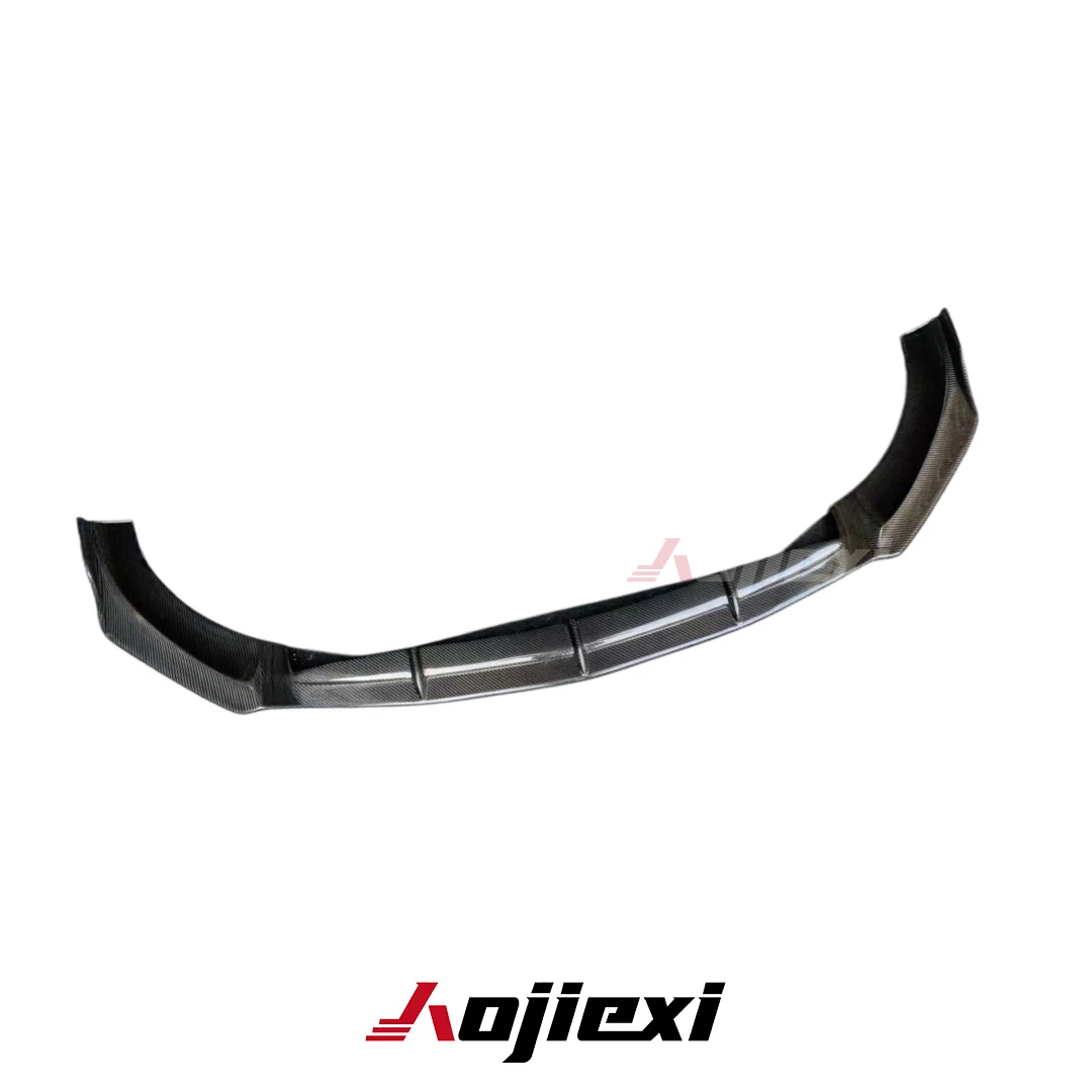 High quality FD style carbon fiber front lip for Mercedes Benz W118 C118 CLA45 AMG 2020 + Uprgde front bumper spoiler lip