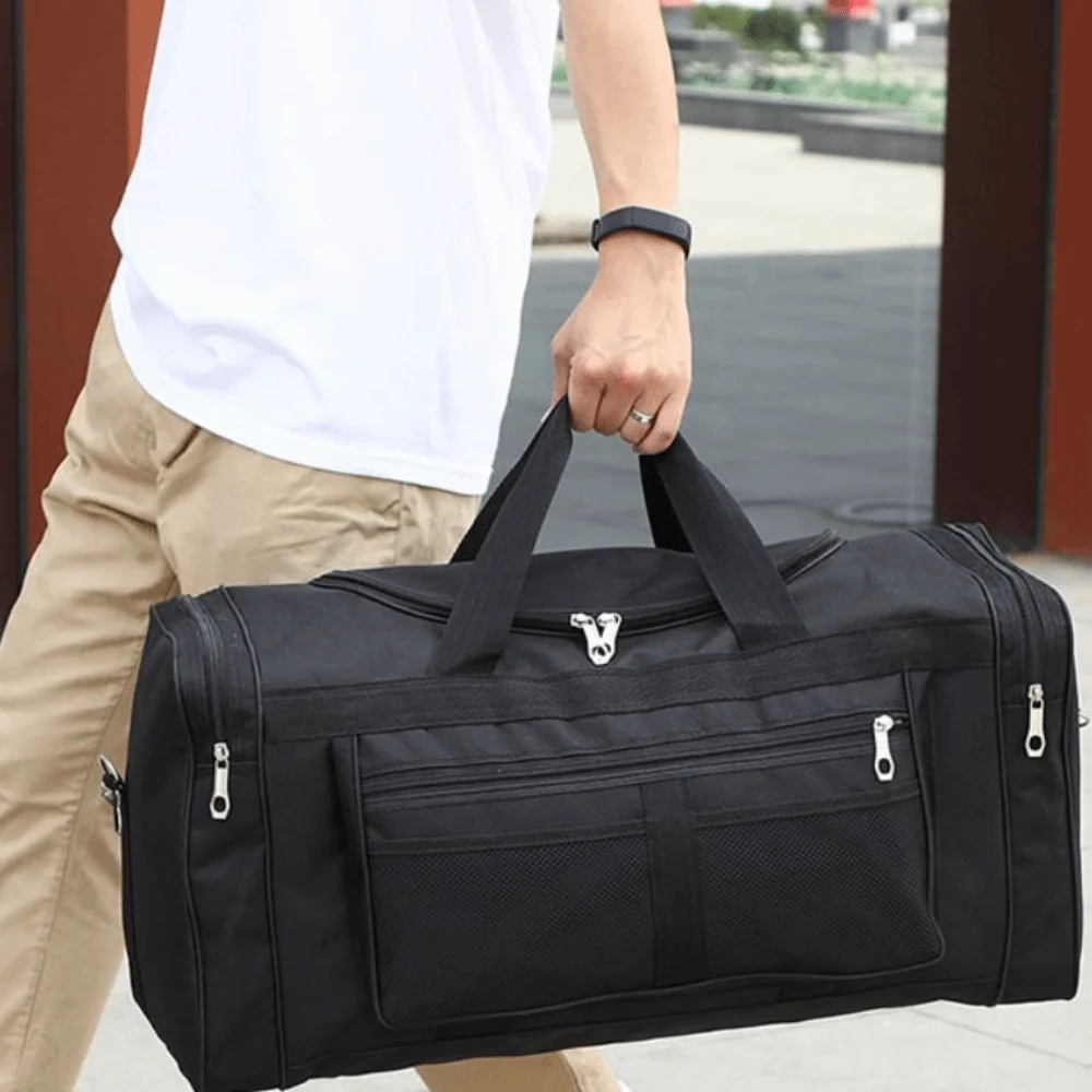 

Fashion Large Capacity Travel Duffle Bag Waterproof Handheld Travel Luggage Bag Business Trip Sports Messenger Bag Women