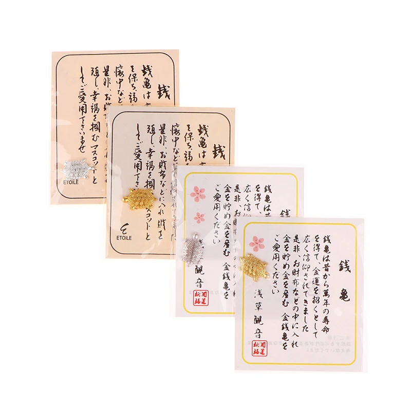 Japanese Money Turtle Asakusa Temple Small Golden Tortoise Guarding Praying Lucky Wealth Home Decoration Lucky Gift Wholesale