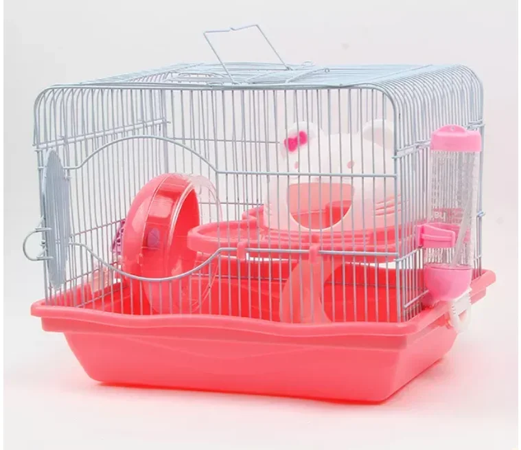 

Luxury Hamster Cage Traveling Portable Cage Pet Hamster Cages Hamster House