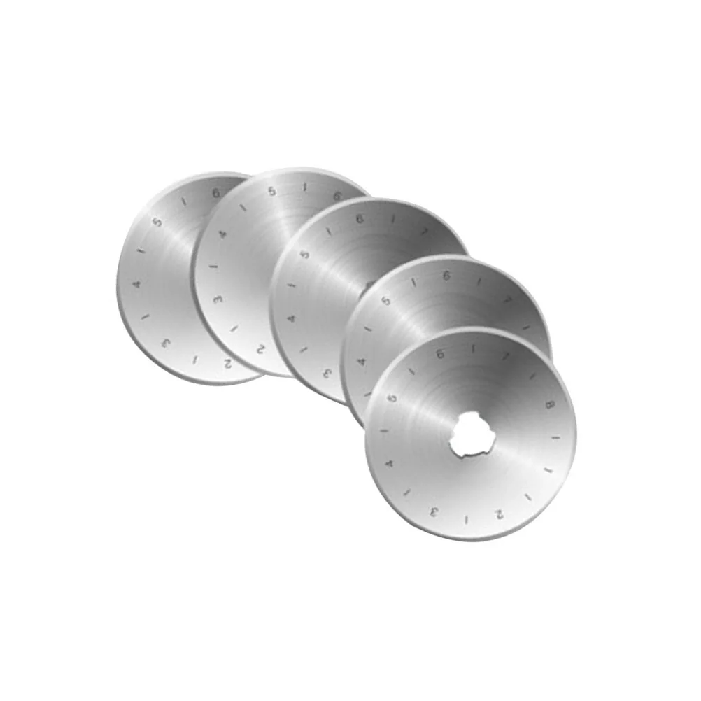 

5pcs 28Mm Round Cutter Blades 0.3Mm Super Thin Rotary Cutting Wheel For Fabric Paper Craft Precision Diy Home Office