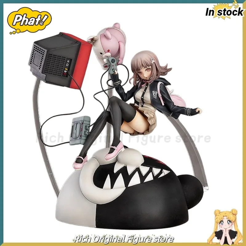 【재고 있음】오리지널 팻! GSC 단간론파: 트리거 해피 하보크 애니메이션 2 나나미 치아키 애니메이션 피규어 모델 장난감 장식품