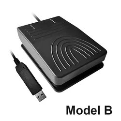 USB Foot Pedal Control Switch PC Game Pad USB Pre-Program Keyboard Mouse Adapter for Computer Multimedia String Ultrasound Image