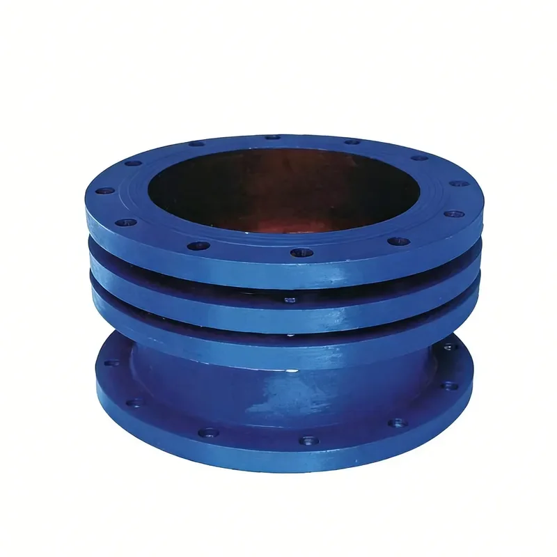Cast Iron Flange Sleeve Type Expansion Joint, Short Type Pipe Expansion , Sewage and Heating Pipeline Compensator