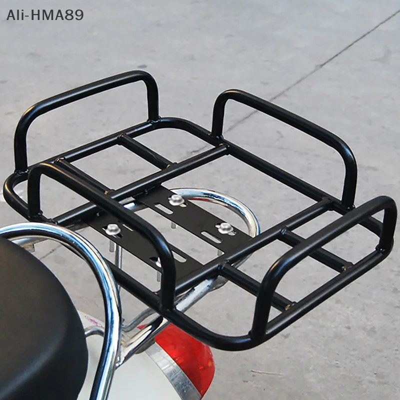 

Food Delivery Box Rack Rear Grille Loading Seamless Steel Tube Universal For Motorcycle Electric Bicycle