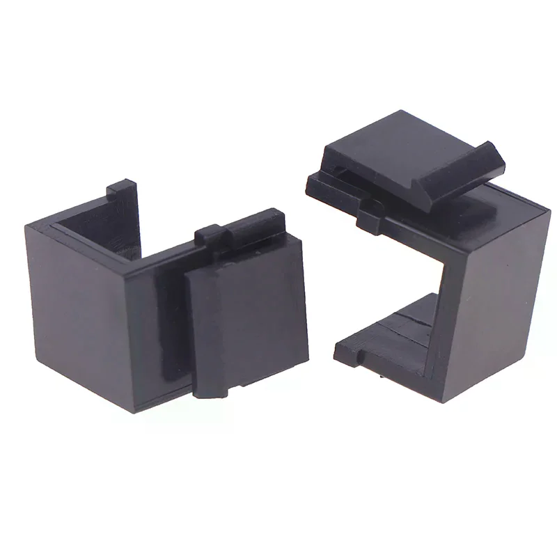 ZOERAX- 10 RJ45 キーストーンジャック ウォールプレートとパッチパネルフィリングインサート