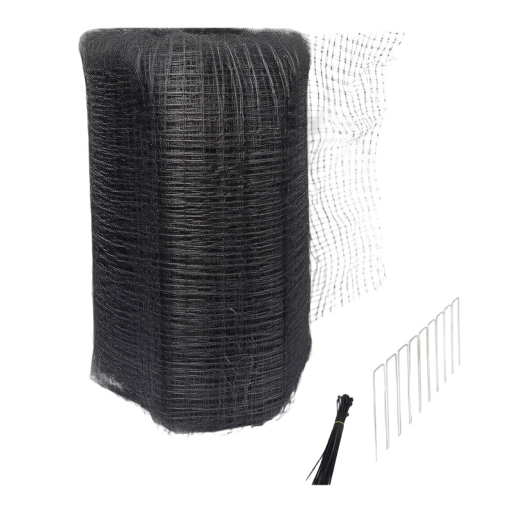 Plastic Mesh Garden Fence Garden Fence Deer Dog Barrier Roll Plastic Material Includes 50 Cable Ties Plastic Mesh