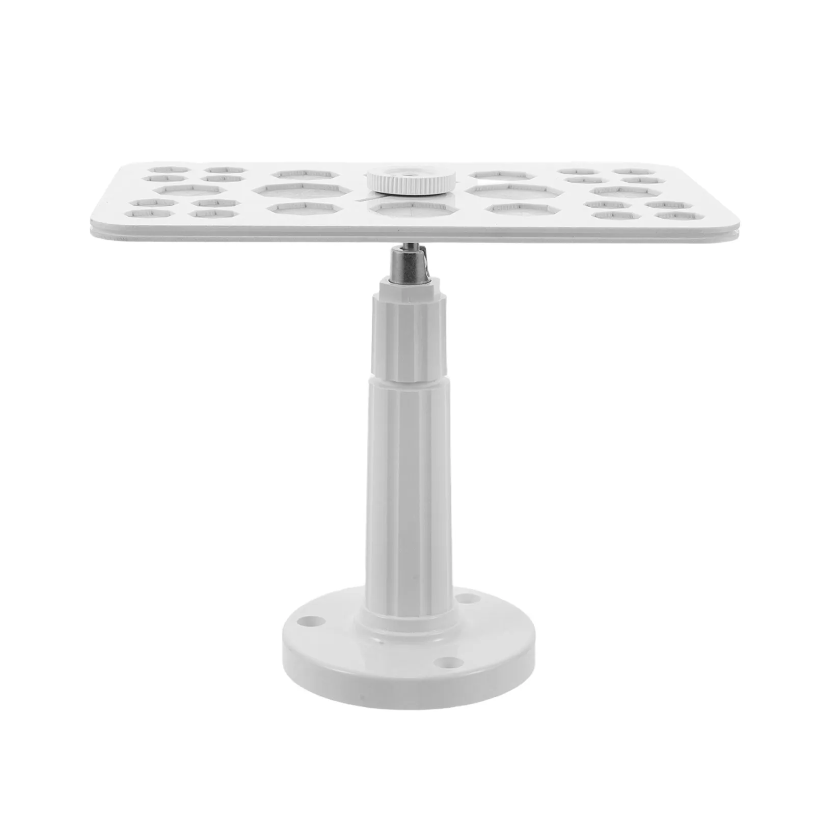 Makeup Brush Drying Rack Stand 26 Slots Organizer Holder Smooth ABS Surface Prevents Brush Deformation Storage