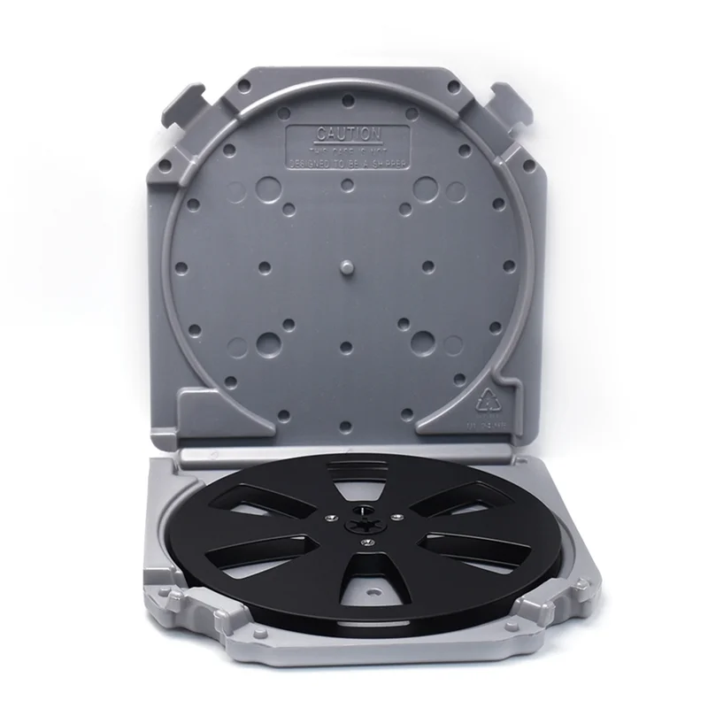 

Portable Protection Storage Case For 7Inch Sound Tapes B With 6-Hole Empty Take Up Reels-AU47