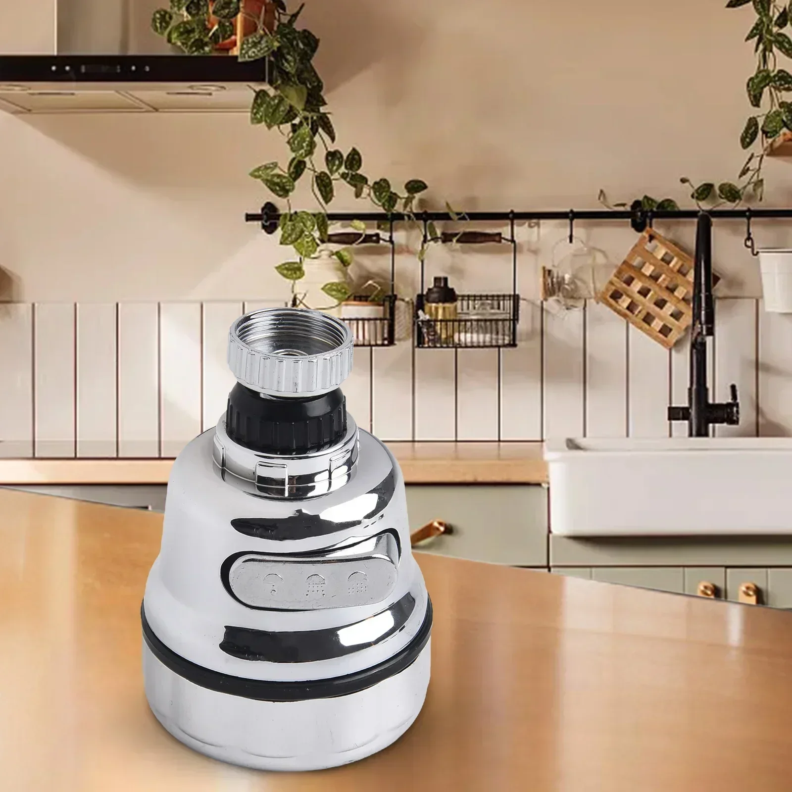 Degree Swivel Kitchen Faucet Aerator Adjustable Dual Mode Sprayer Filter Diffuser Water Saving Nozzle Bath Faucet Connector