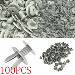 Set of 100 Pcs Bumper Clip Interior Trim Push Type Retainer 701867299 For VW T4 T5 Transporter